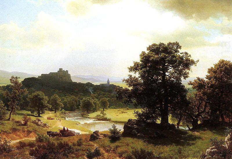 Albert Bierstadt Day-s_Beginning china oil painting image